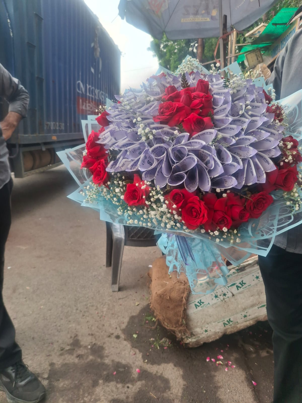 Money Bouquet Note Ka Guldasta