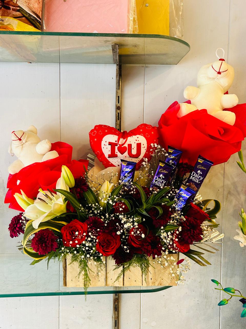 Valentine's Day Special I Love You Bouquet Delivery