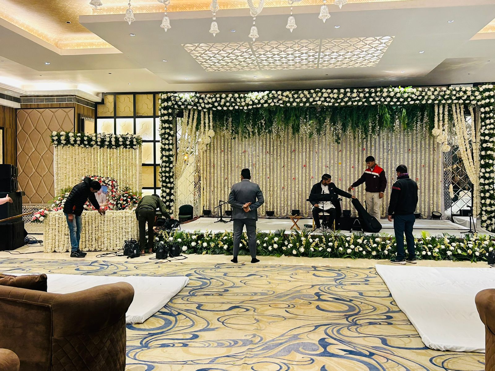 Memorial Ceremony Flower Service in Crossing Republik