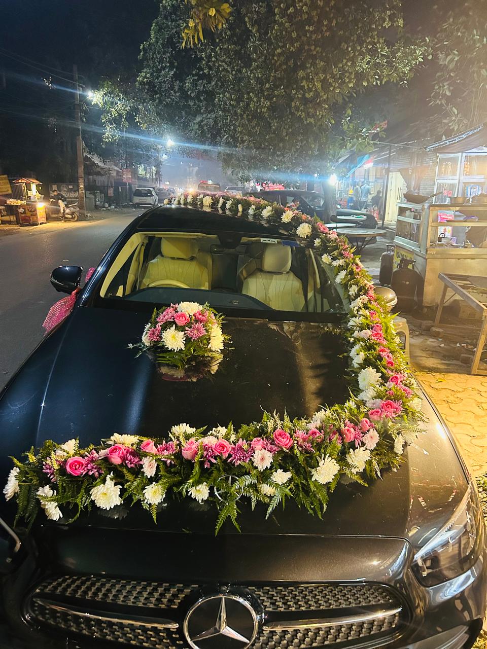 Wedding Car Flower Decoration Ghaziabad